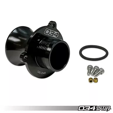 034MOTORSPORT TURBO MUFFLER DELETE W/ TEST PORTS, MK8 VOLKSWAGEN GTI, 8Y AUDI A3